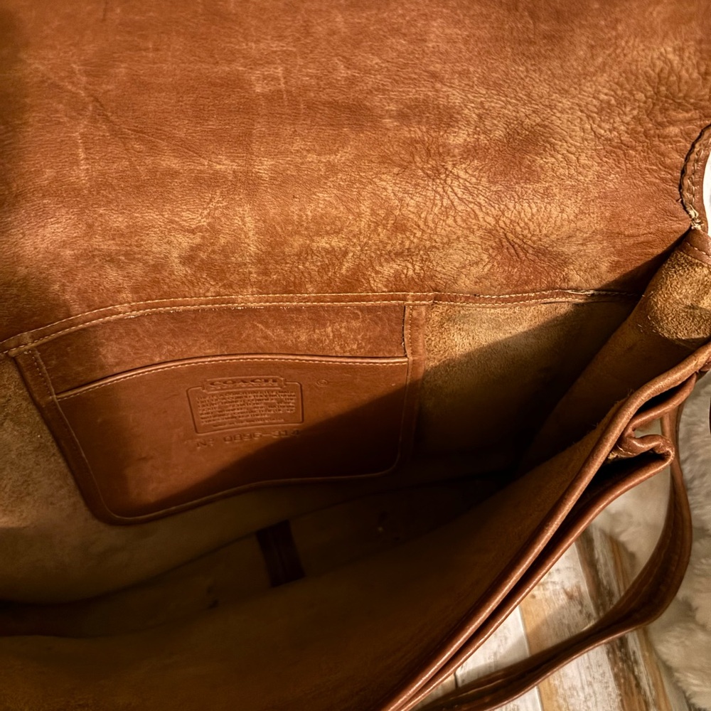 Classic Coach Vintage Brown Leather briefcase - Picture 11 of 15